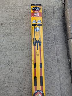 FastCap 3rd Hand Contractor Poles Support System 57-to-144-Inches, 2-pack