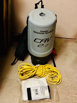 Clarke American Sanders CAV 2.2 backpack vacuum