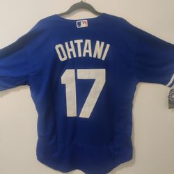 New Men's  Dodgers Ohtani Blue Jerseys Stitched