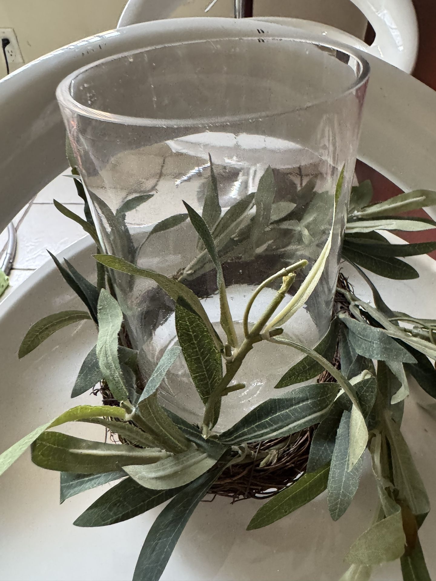 Candel Holder Or Can Be Flower Vase