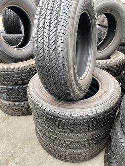 Set of semi new General LT 225/75/17