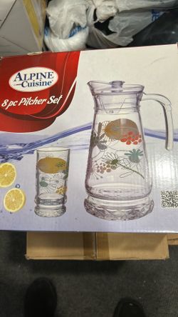 Alpine Cuisine / 8 pc Pitcher Set $25.00 must pick up
