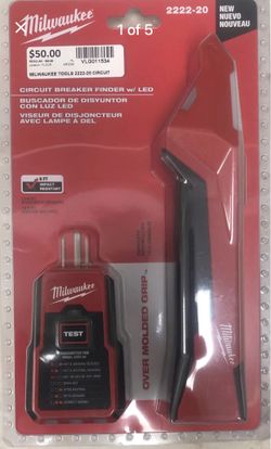 Milwaukee 2222-20 Circuit Breaker Finder w/ LED