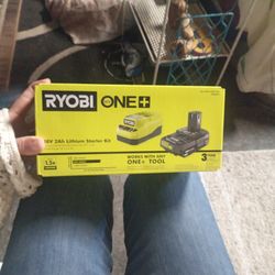 Ryobi ONE 18 v Battery Starter Kit