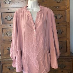 Woman’s Tunic Top Size 2X Fred David
