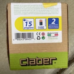 Claber 8422Aquauno Logica Single-Dial Water Timer