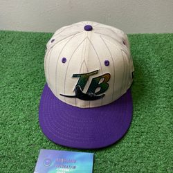 Tampa Bay Rays 10th season Fitted Hat