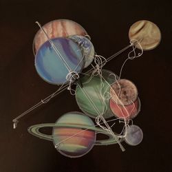 Apex The og great explorations, glow in the dark solar system mobile… tangled! fun kid project* Educational Toy