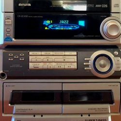 New! In Box Vintage Classic AIWA Stereo/ Surround System 