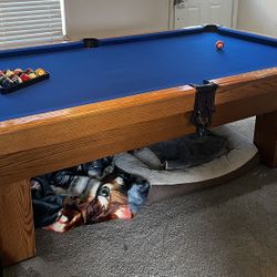 8 Foot Golden West Pool Table (3 Piece Slate)