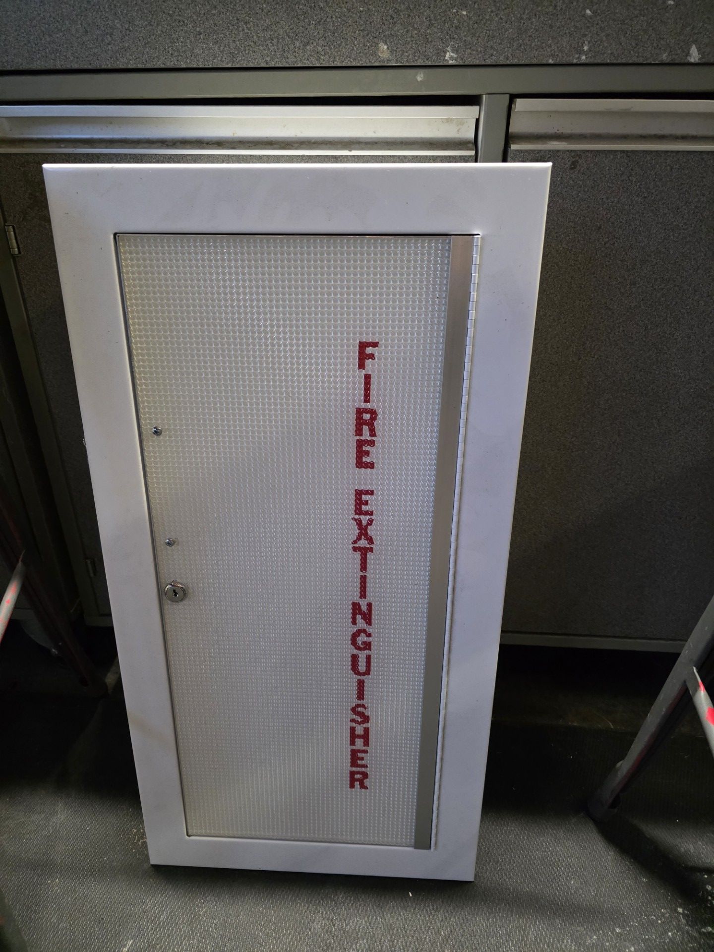 Brand new Fire extinguisher box wall insert