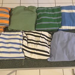 9 Polo Shirts Sz XL