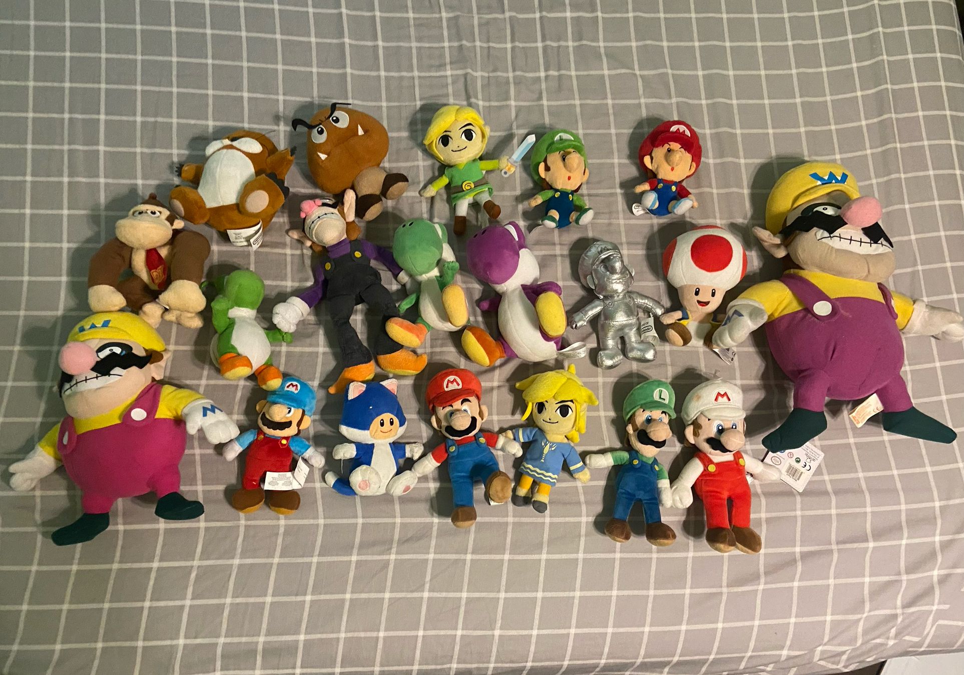 Nintendo And Mario Plushies
