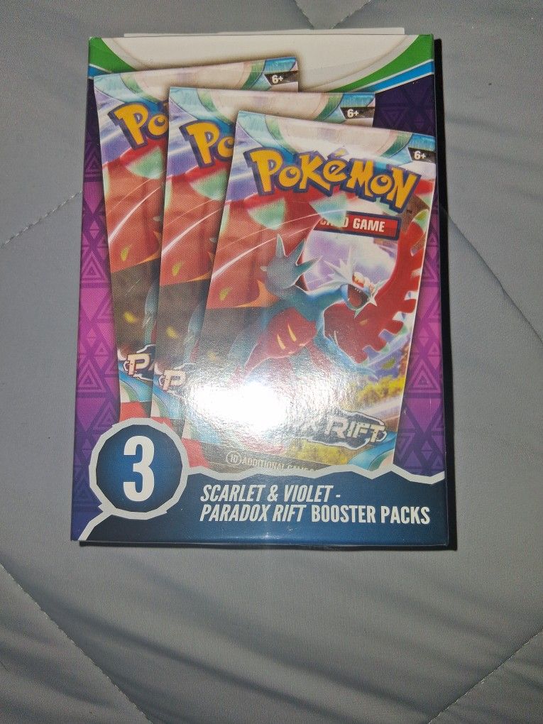 SCARLET and VIOLET PARADOX rift booster Packs