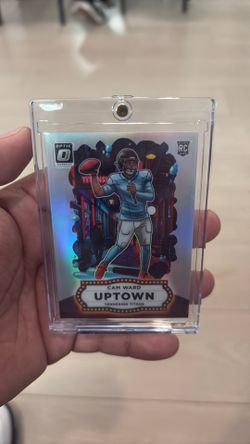 2025 Panini Donruss Optic Football Card #6 Cam Ward Rookie Uptown SP Insert Rare