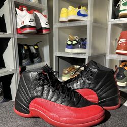 Air Jordan 12 ‘Flu Game’- 9M- no box- very clean