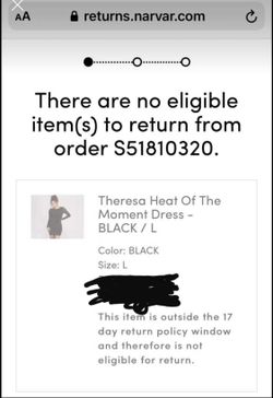 Black WINDSOR Dress 