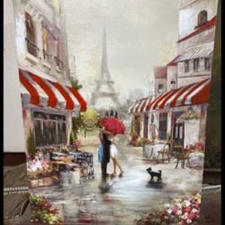 Enclave In Paris Painting