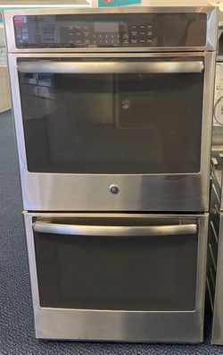 Stainless Steel GE Double Wall Oven (9-0015)