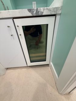ULine 18” under counter fridge