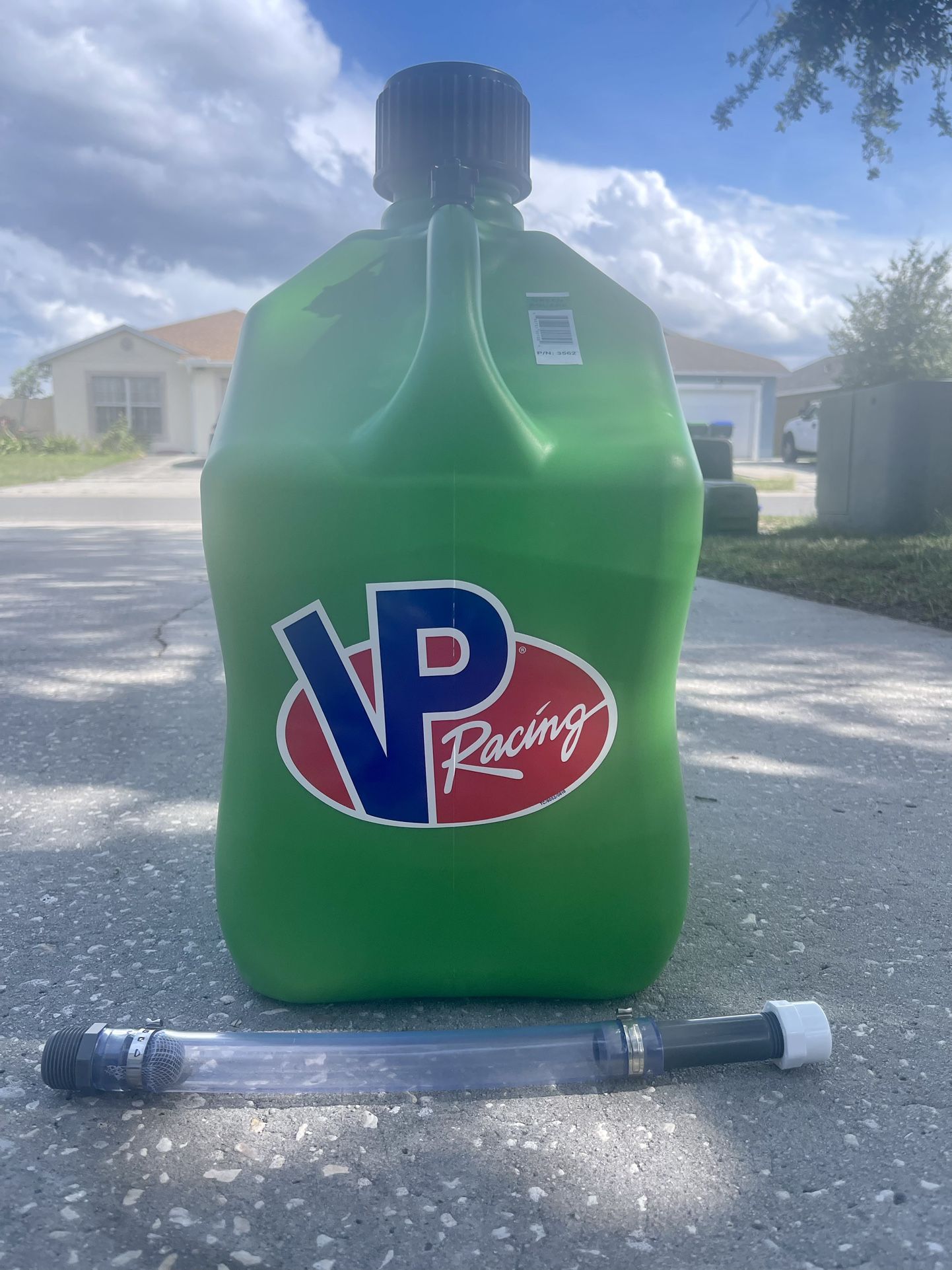 VP Racing Fuels 5.5 Gal Motorsport Utility Jug Gas Can and 14 Inch Hose ...