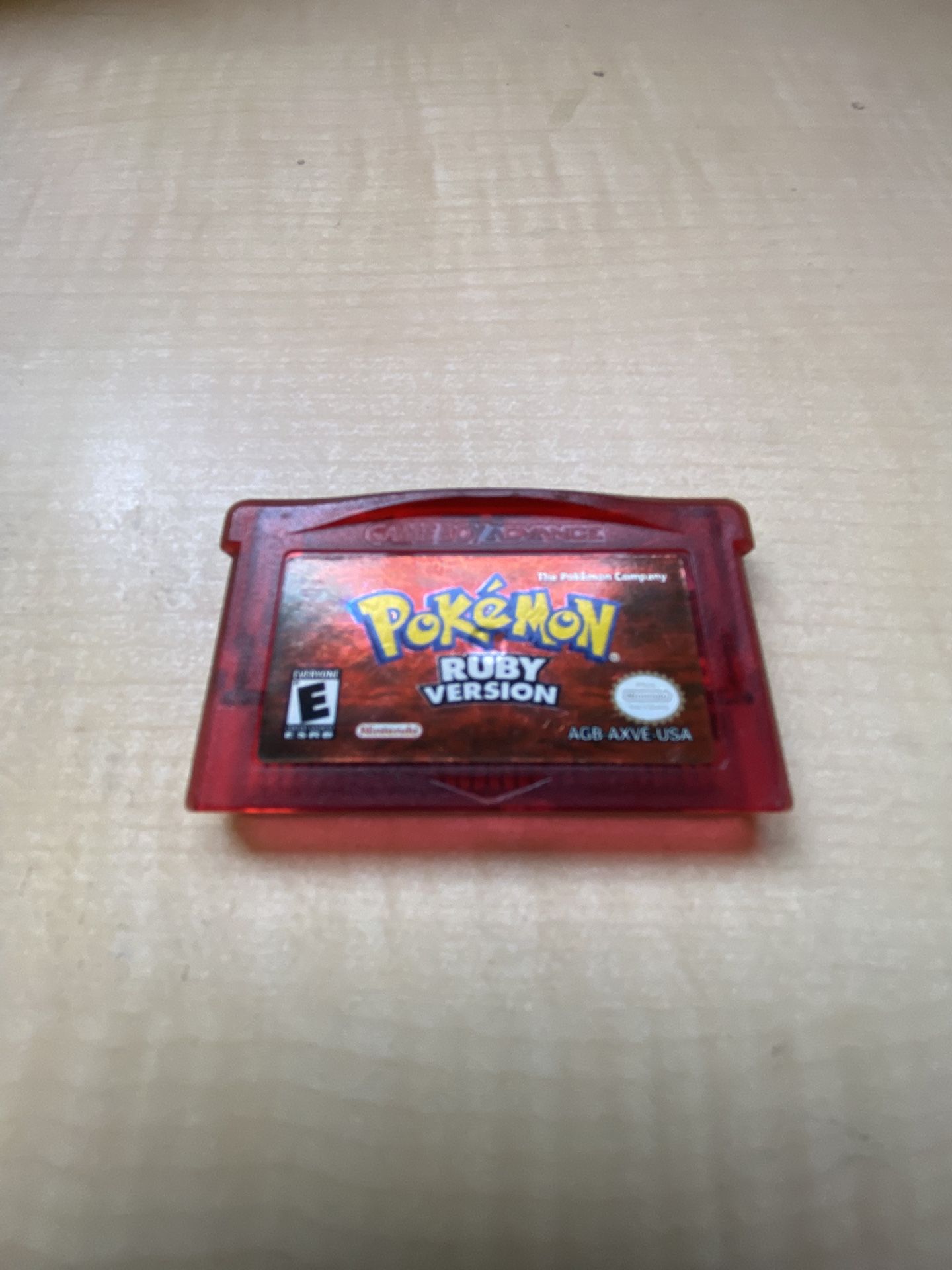 Pokemon Ruby Version Gameboy