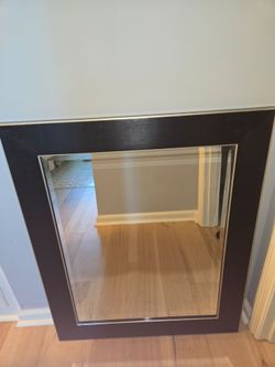 Framed mirror