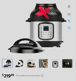selling. Title Instant Pot Duo Crisp + Air Fryer