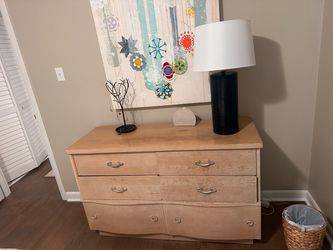Solid wood shabby chic dresser