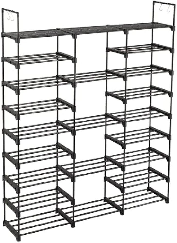 👟 9-Tier Shoe Rack Organizer – Entryway Storage Shelf 👟