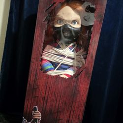 Tied Up Chucky Doll