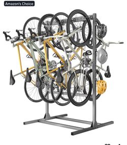 New!✨Freestanding 6 bike vertical bike rack retails for $150