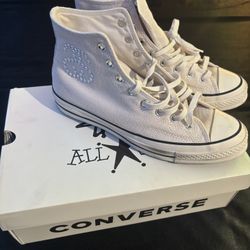 Size 10.5 Men’s Stussy Converse All Star 70 Hi Top