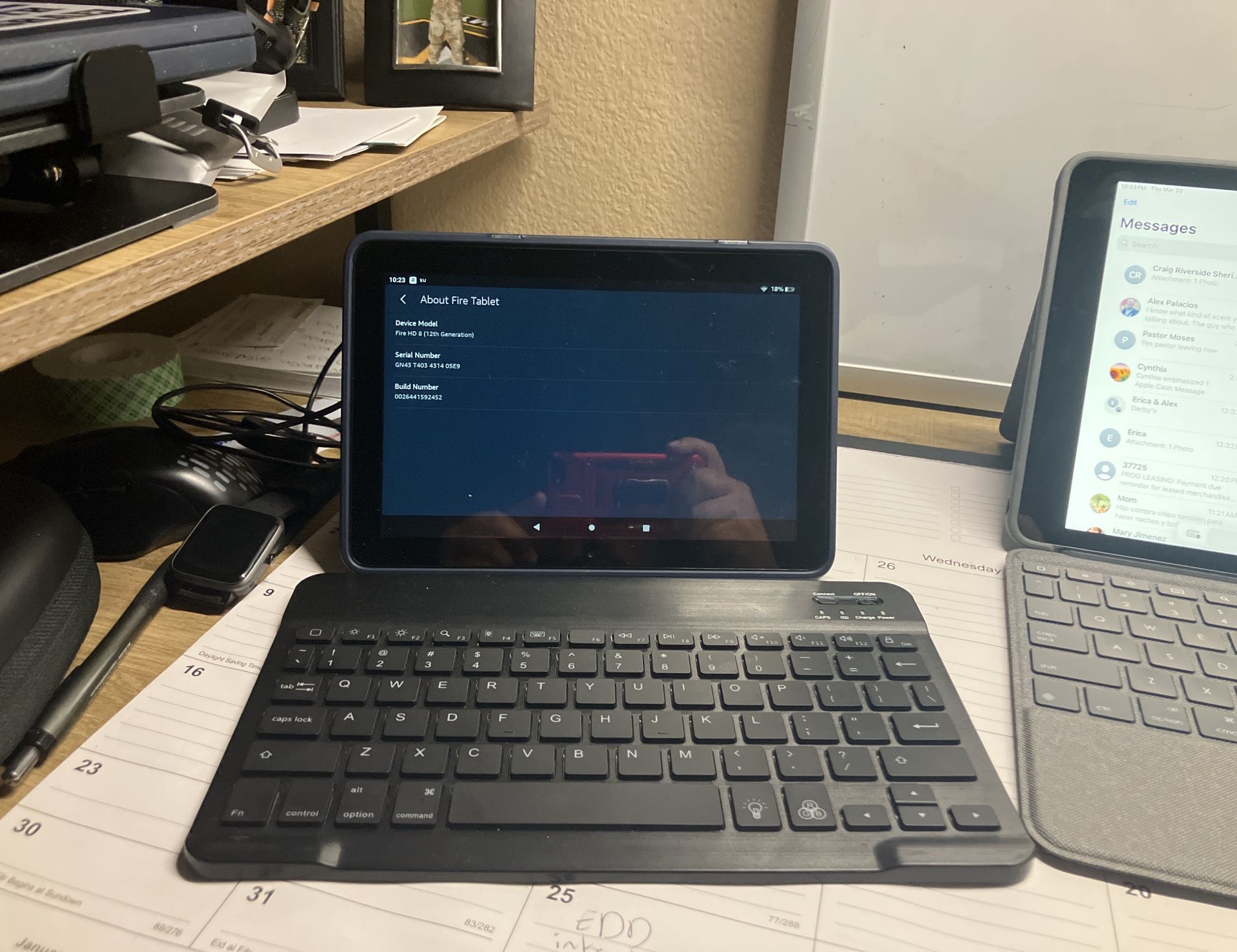 Amazon Fire Tablet 8 (12th Edition) With Bluetooth Keyboard