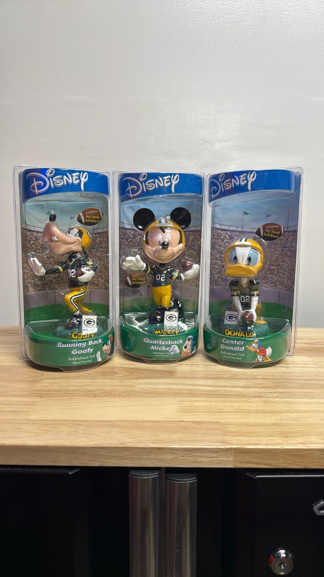 Green Bay packers Bobble heads