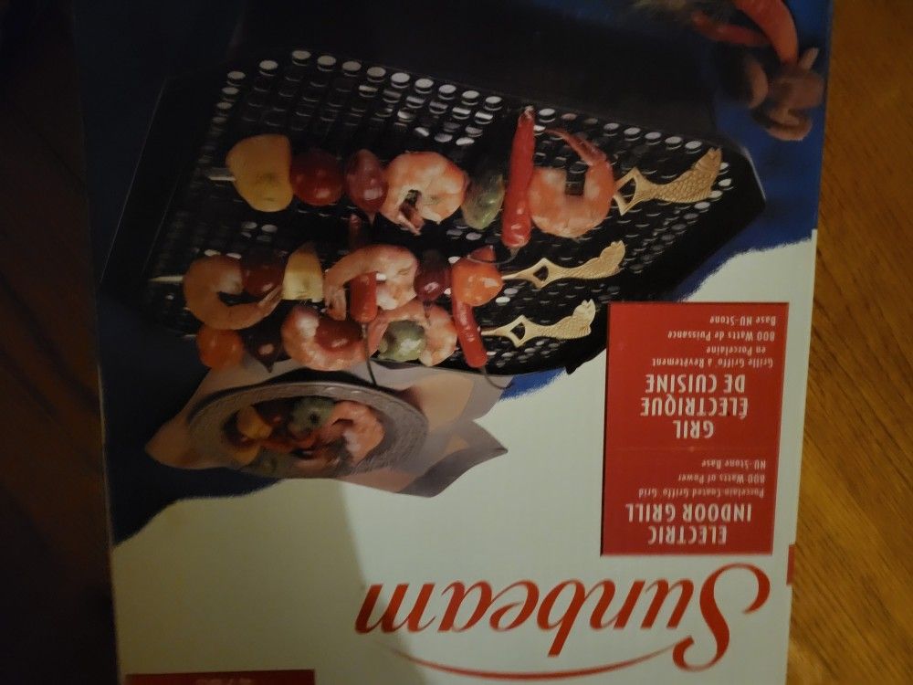 Sunbeam Electric Indoor Grill