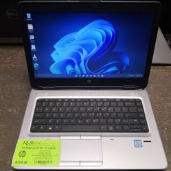 HP ProBook 640 G3 14" Laptop - Intel Core i5-7200U, 8GB RAM, 256GB SSD, Windows 11 Pro