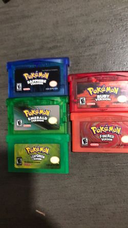 Pokémon gba games