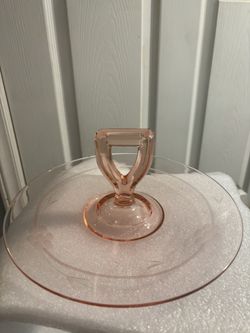 Depression Glass Serving Tray