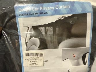 SUV Privacy Curtain And Air Mattress
