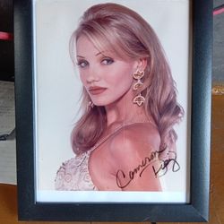 Cameron Diaz From The Mask Signed