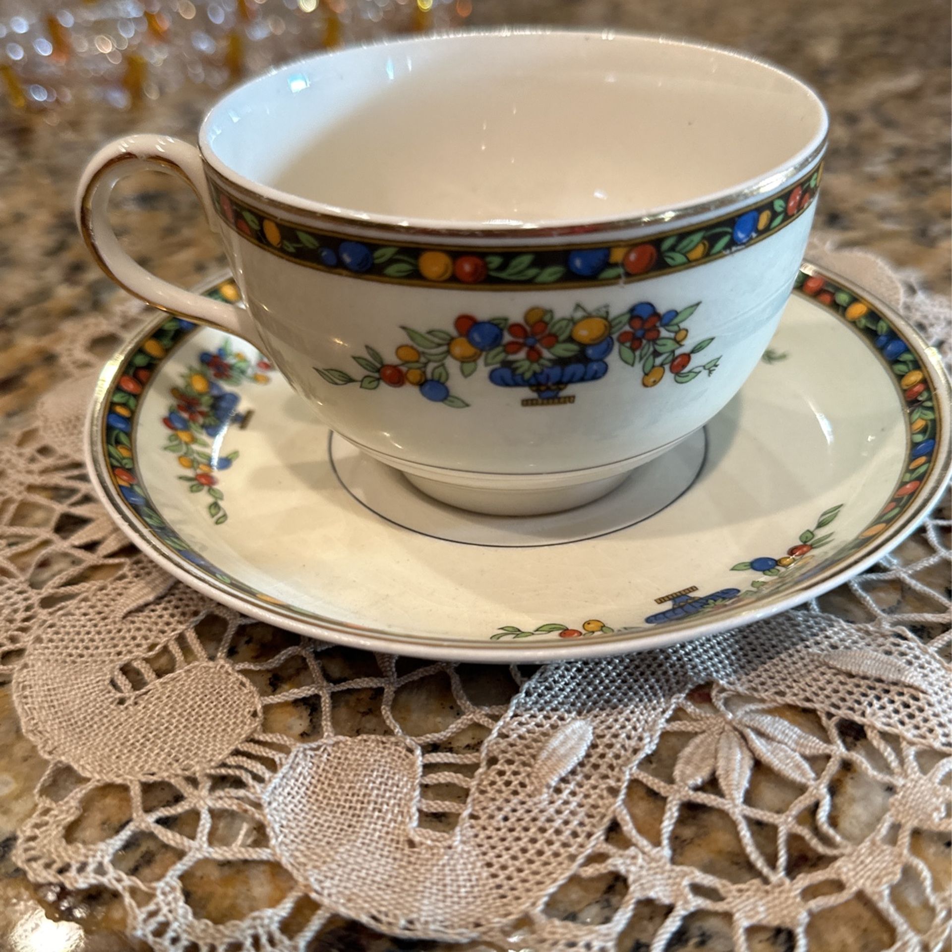 English Tea Cup & Saucer