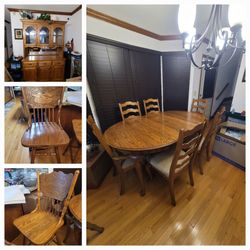 Dining Table Hutch China Cabinet