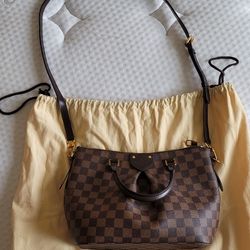Siena PM Damier Ebene (Pristine Condition)