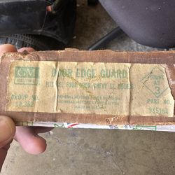 NOS Chevy II Door Edge Guards Set 4 Door