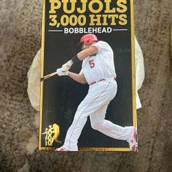 Albert Pujols 3000 Hits Bobble Head $30.00