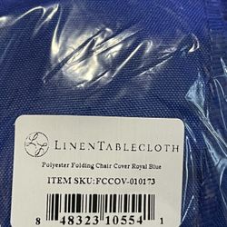 Folding Chair Covers (Royal Blue)