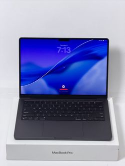 Like New 14” MacBook Pro M3 Pro 100% Battery