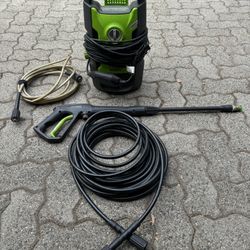 Green Works Pressure Washer 1600 PSI