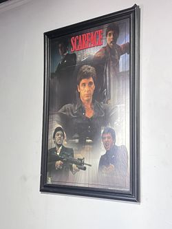 Vintage Movie poster Scarface Al Pacino Tony Montana 16837